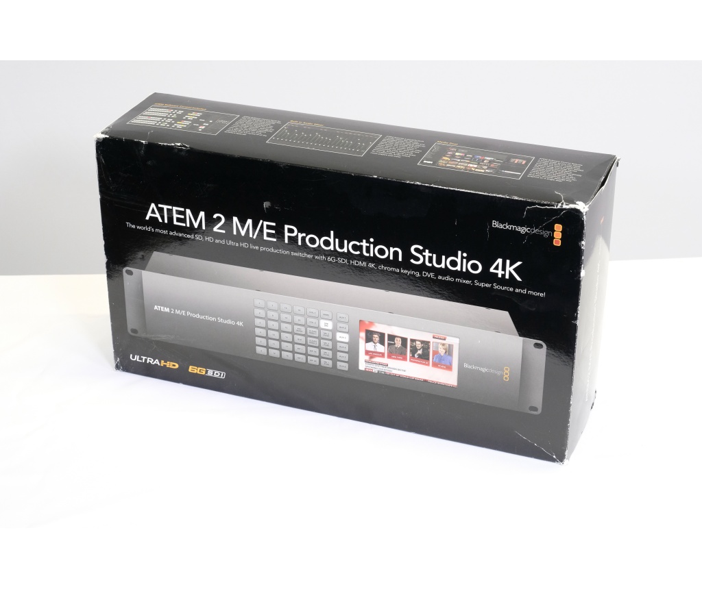 Blackmagic Design Atem 2M/E Production studio 4K @ Gearmarket.eu